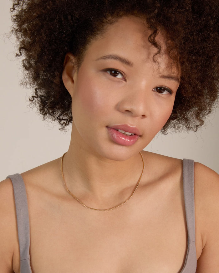 Bryan Anthonys Mom Tennis Necklace On Model