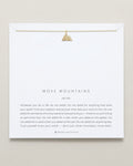 14k Gold / Crystal