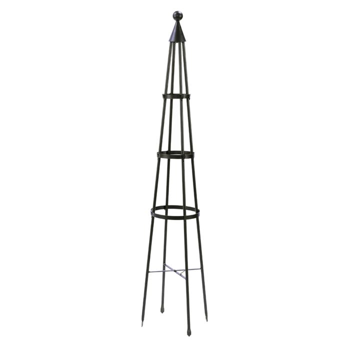 Three Ring Obelisk - Outdoor Planters - The Well Appointed House