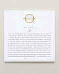 Bryan Anthonys My Circle Friendship Ring in Gold with Meaning Card