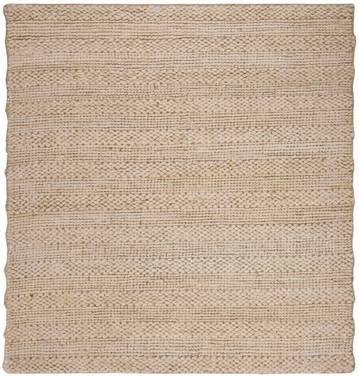 Natural Fiber Hand Woven Jute Rug in Bleach - Rugs - The Well Appointed House