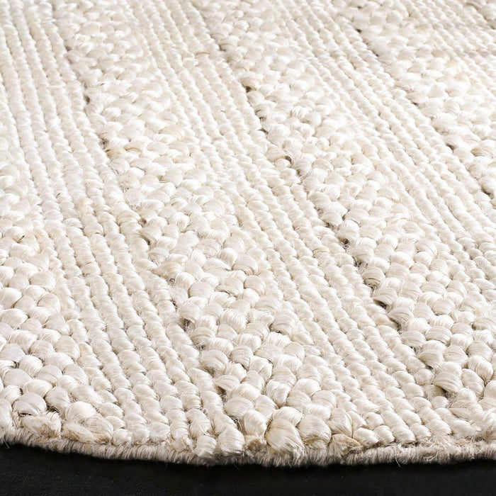 Natural Fiber Hand Woven Jute Rug in Bleach - Rugs - The Well Appointed House