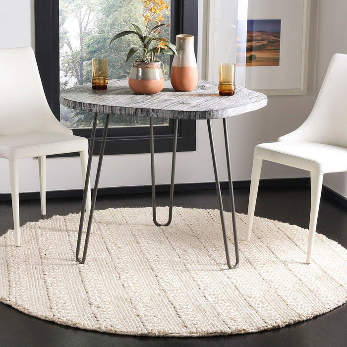 Natural Fiber Hand Woven Jute Rug in Bleach - Rugs - The Well Appointed House
