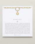 Bryan Anthonys Stories Of You Never Lost Gold Charm Necklace On Card