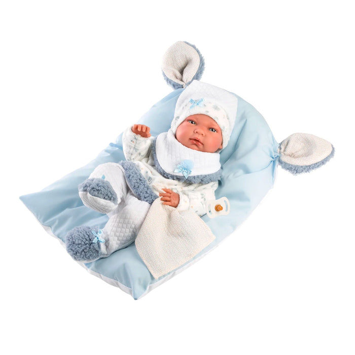 Newborn Doll Andrew with Cushion- The Well Appointed House