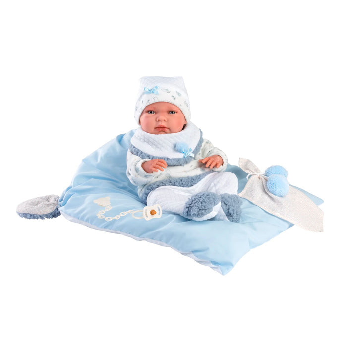 Newborn Doll Andrew with Cushion- The Well Appointed House