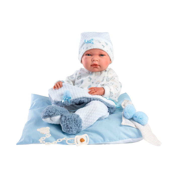 Newborn Doll Andrew with Cushion- The Well Appointed House