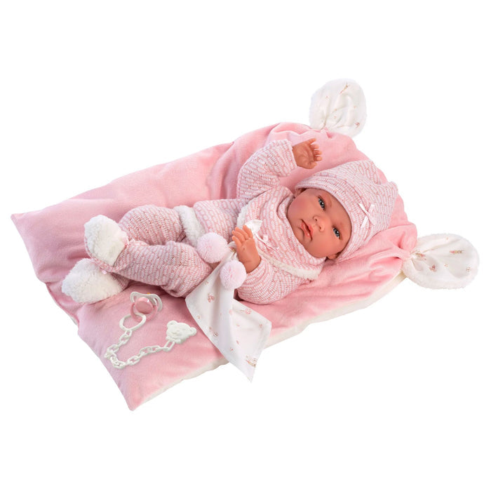 Newborn Doll Naomi with Cushion-The Well Appointed House