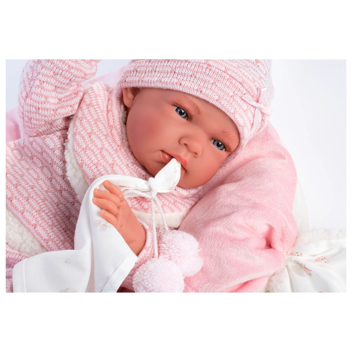 Newborn Doll Naomi with Cushion-The Well Appointed House