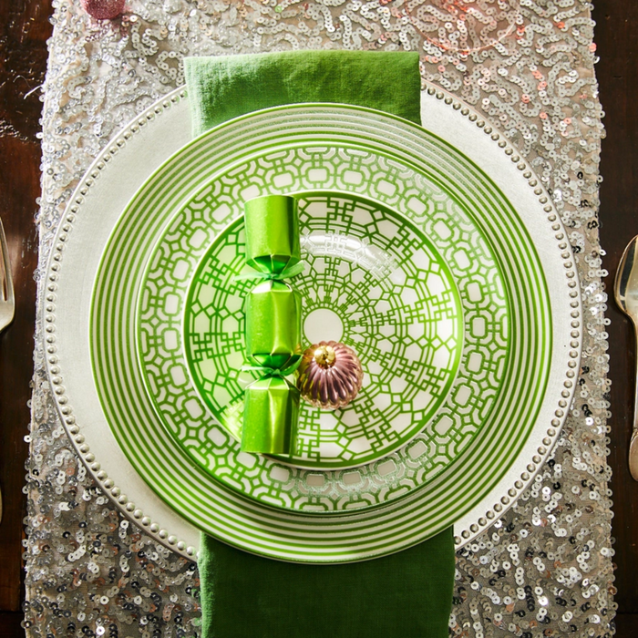 Newport Garden Gate Salad Plate Green - The Well Appointed House