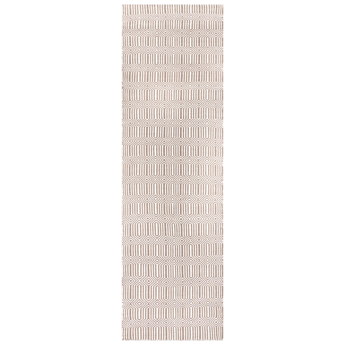 Newton Holden Brown Hand Woven Recycled Plastic Indoor Outdoor Rug - The Well Appointed House