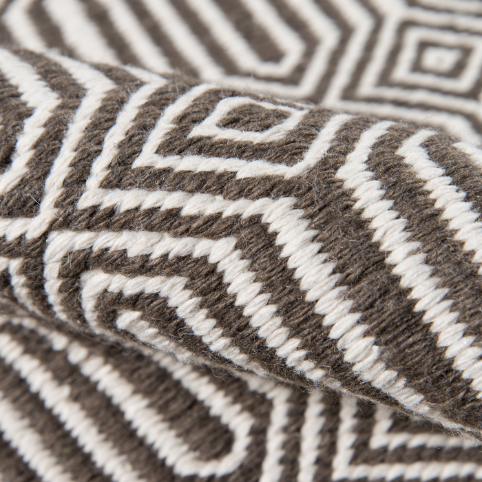 Newton Holden Brown Hand Woven Recycled Plastic Indoor Outdoor Rug - The Well Appointed House
