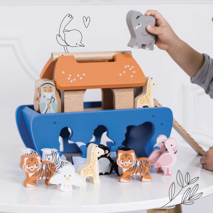 Noah's Shape Sorter - The Well Appointed House