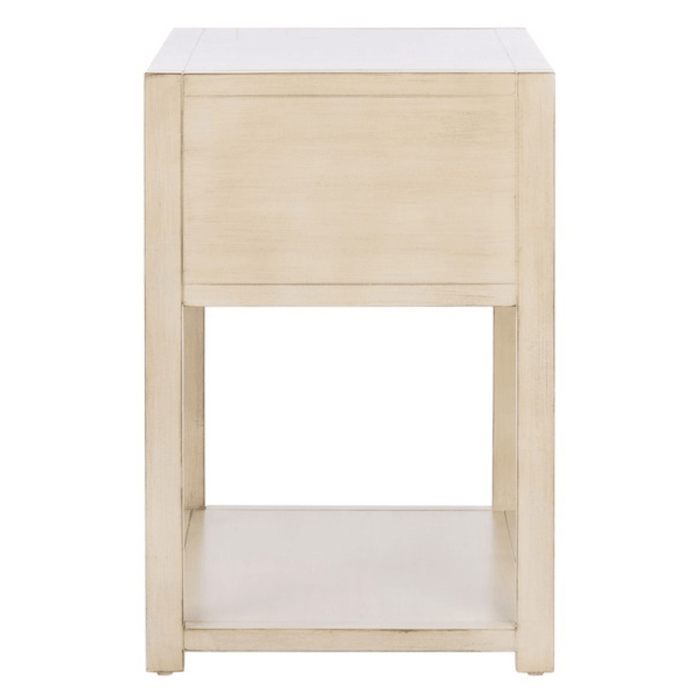 One Drawer Nightstand in Antique White - Nightstands & Chests - The Well Appointed House