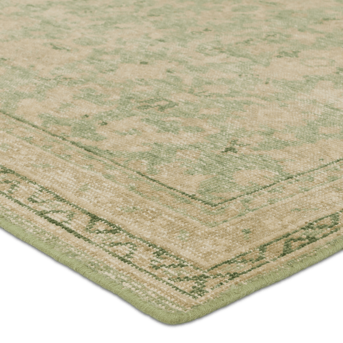 Onessa Green & Tan Hand Knotted Wool Area Rug - Available in a Variety of Sizes - Rugs - The Well Appointed House