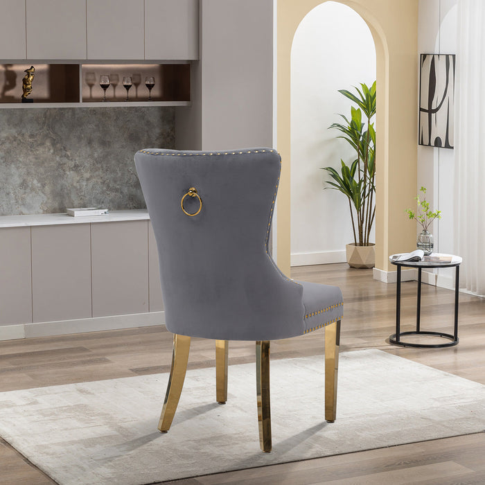 Opal Velvet Dining Chair