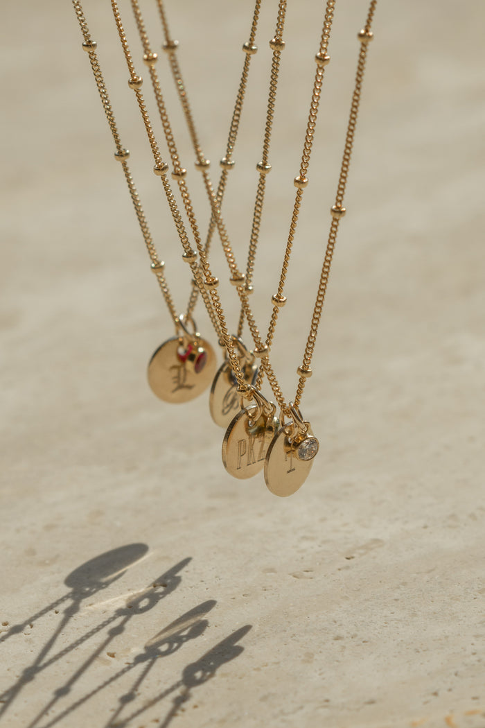 Beads by Tara Ophelia birthstone necklace, a sentimental everyday piece