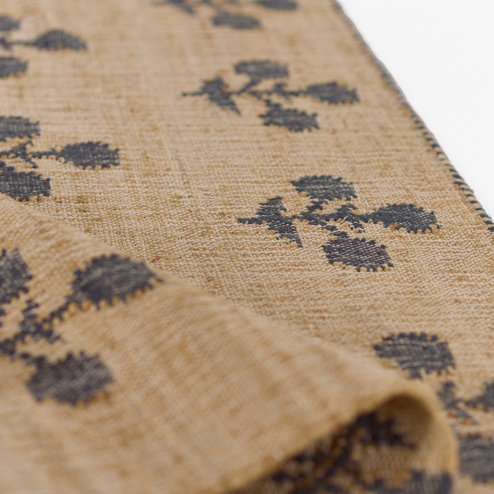 Orchard Bloom Blue Hand Woven Wool and Jute Area Rug - The Well Appointed House