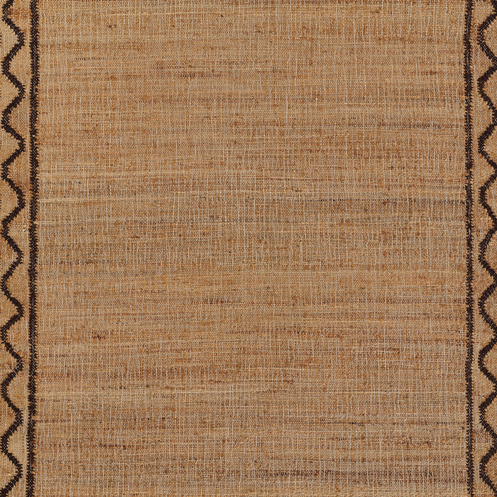 Orchard Ripple Brown Hand Woven Wool and Jute Area Rug - The Well Appointed House