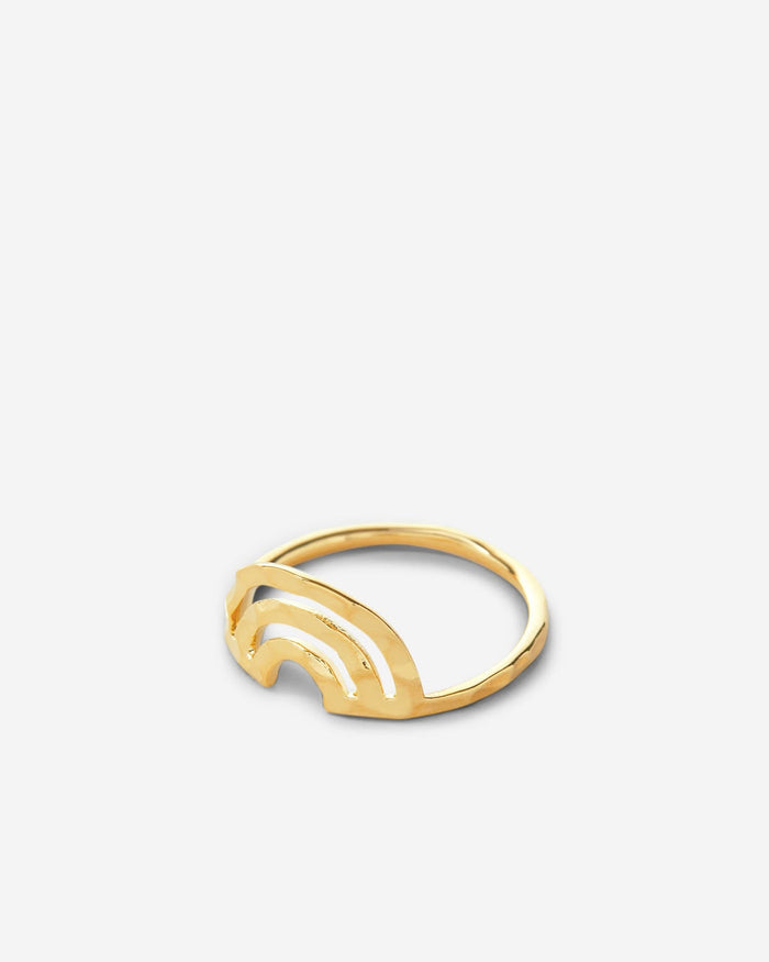 Bryan Anthonys Overcome Gold Ring side view macro