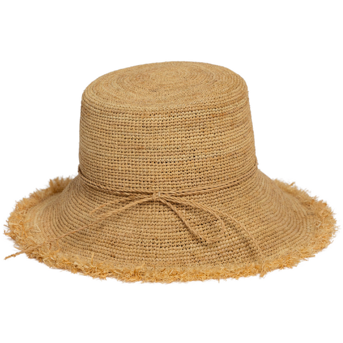 Packable Raffia Bucket Hat - The Well Appointed House
