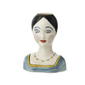 Painted Head Vase - Vases & Jars - The Well Appointed House