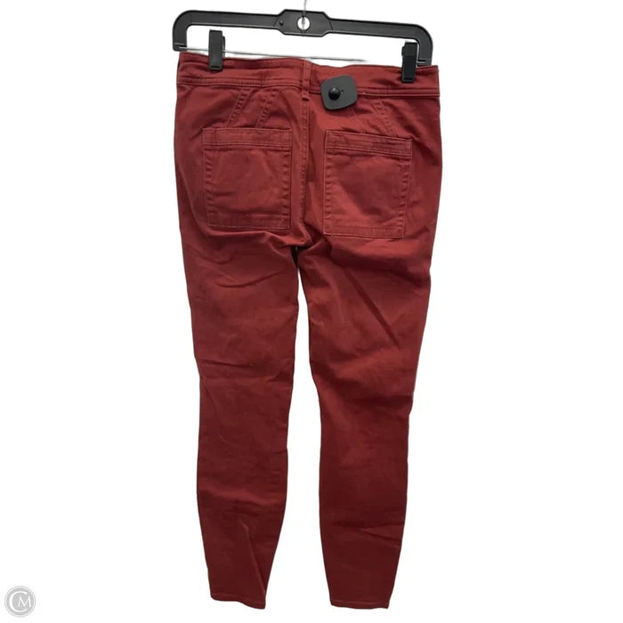 Pants Chinos & Khakis By Anthropologie In Red, Size: 4