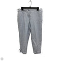 Pants Cropped By Talbots In Striped Pattern, Size: 14p