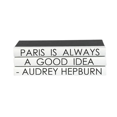 "Paris Is Always A Good Idea" Decorative Book Set - Books - The Well Appointed House