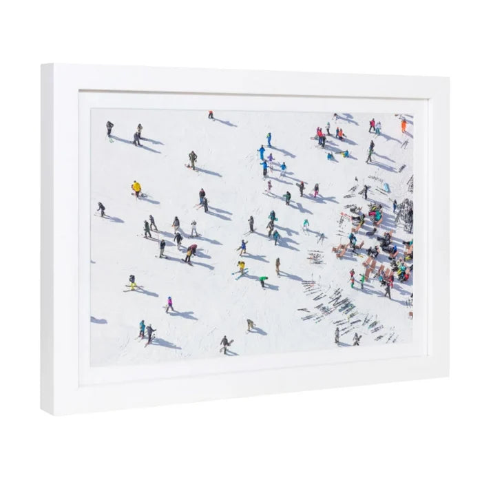 Park City Skiers Mini Framed Print by Gray Malin - Photography - The Well Appointed House