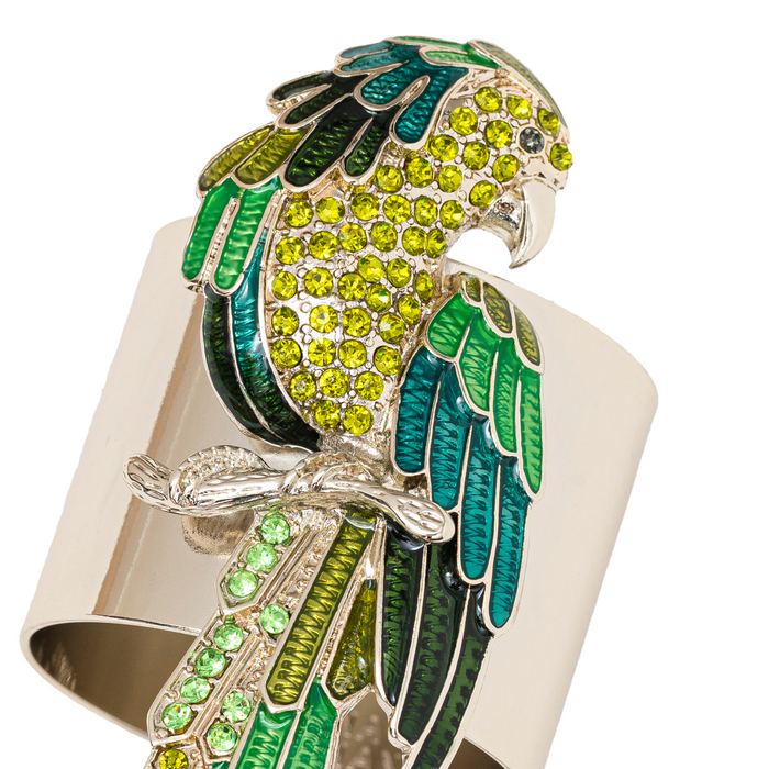 Parrot Napkin Ring, Set of Two - The Well Appointed House