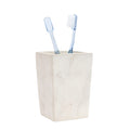 Pigeon & Poodle Pearlized Capiz Andria Toothbrush Holder - Bath Accessories - The Well Appointed House