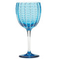 Set of Two Perle Colored Glass Wine Goblets - Drinkware - The Well Appointed House