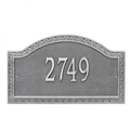 Personalized One Line Penhurst Grande Address Wall Plaque – Available in Multiple Finishes - Address Signs & Mailboxes - The Well Appointed House