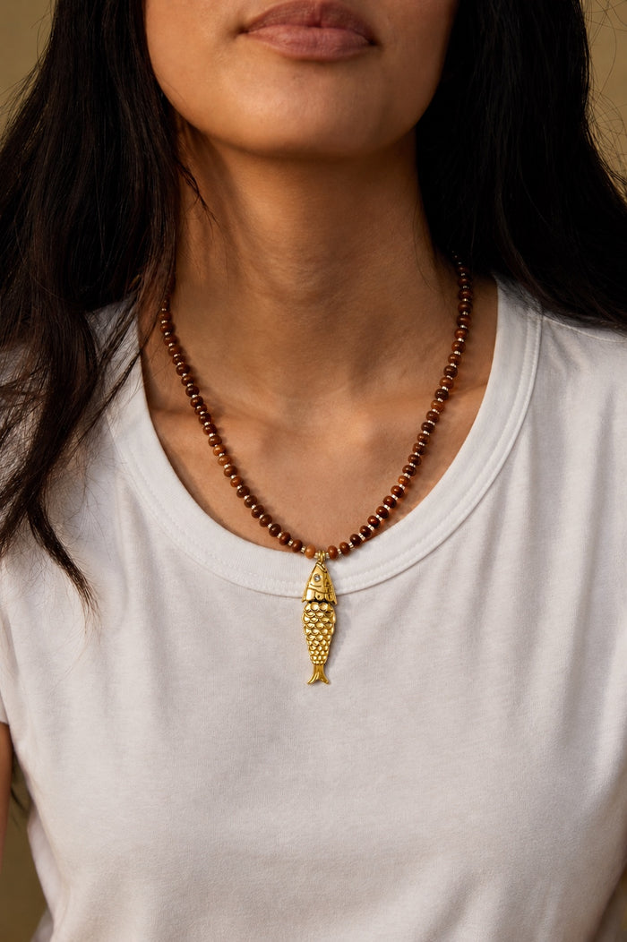 PEZ NECKLACE - BRONZE
