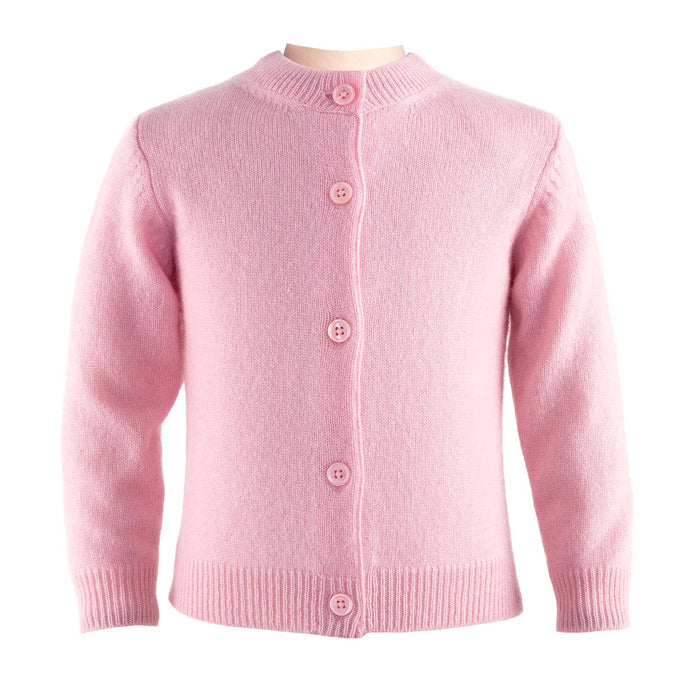 Pink Cashmere Cardigan, Baby Sizes