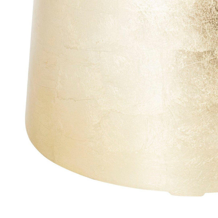 Pink Champagne and Gold Mosaic Top Round Side Table - Side & Accent Tables - The Well Appointed House