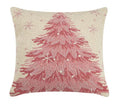 Plush Ivory & Pink Christmas Tree Decorative Throw Pillow - Christmas -  The Well Appointed House