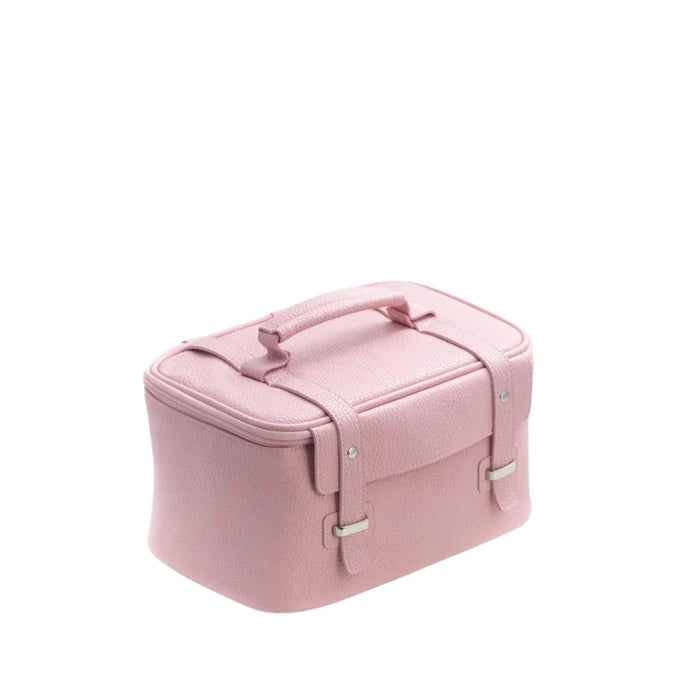 Pink Leatherette Travel Case - Gifts for Her - The Well Appointed House