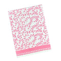 Pink Leaves Tablecloth
