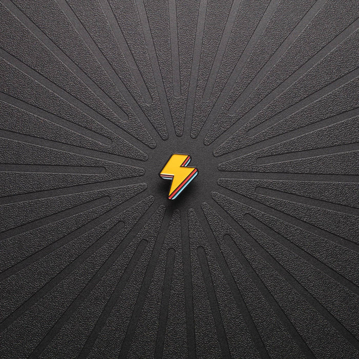 Pinsnickety - Lightning Bolt Pins: Electric Yellow