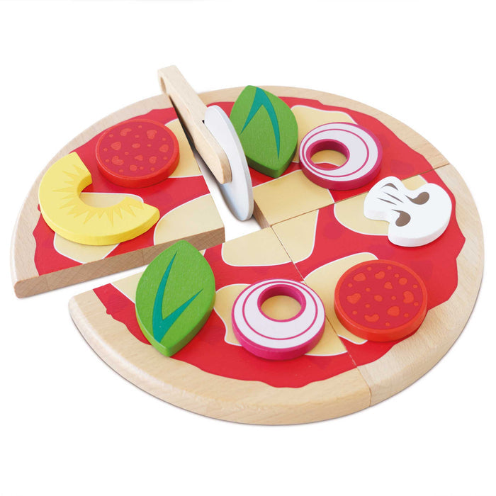 Pizza & Toppings with Slice Cutter - The Well Appointed House