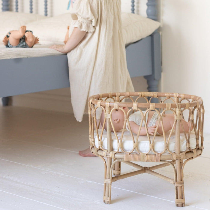 Poppie Crib Classic Collection - Little Loves Dolls & Doll Accessories - The Well Appointed House