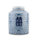 Porcelain Blue & White Petite Jar - The Well Appointed House