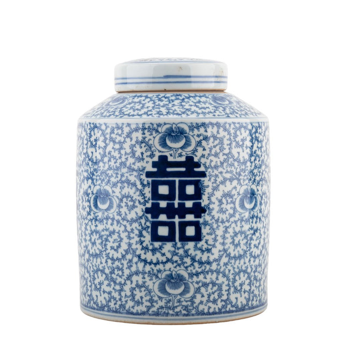 Porcelain Blue & White Petite Jar - The Well Appointed House