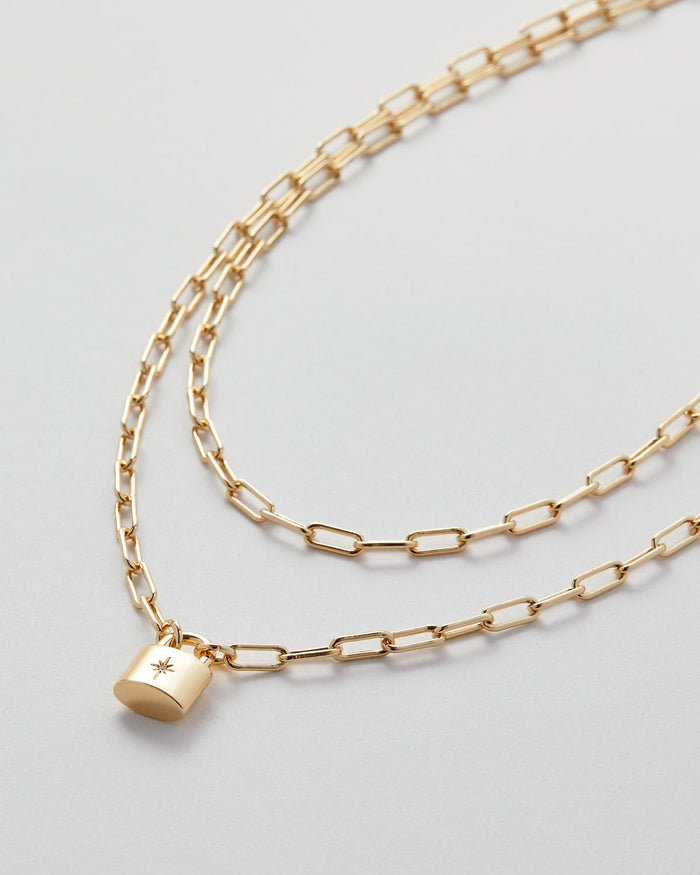 Bryan Anthonys Promise Gold Chain Necklace Macro