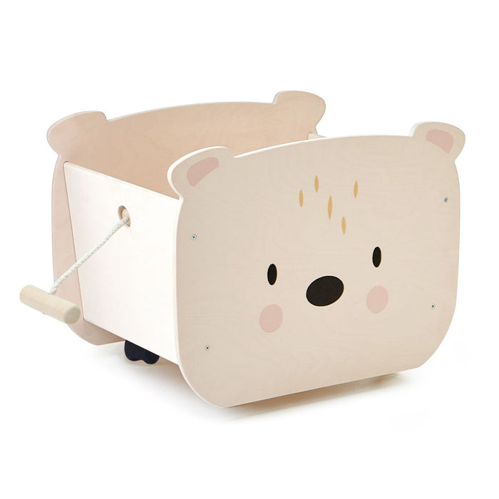 Pull Along Bear Cart - The Well Appointed House