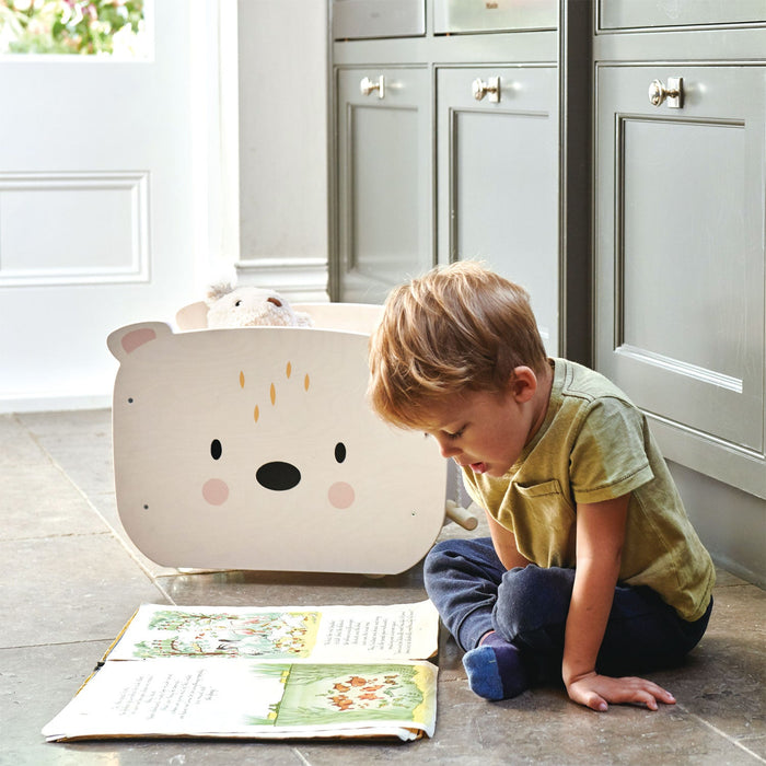 Pull Along Bear Cart - The Well Appointed House