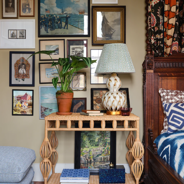 Putnam Spring Fabric Lampshade - The Well Appointed House