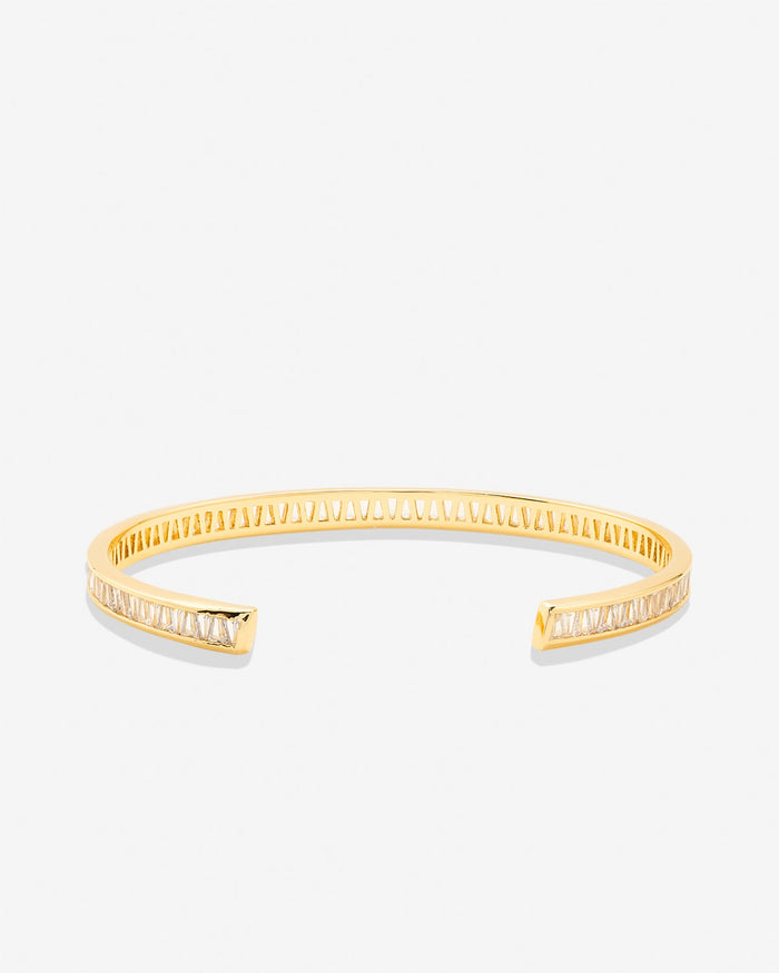 Bryan Anthonys Radiance Collection Baguette Cuff Gold